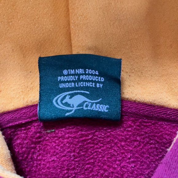 Brisbane Broncos Authentic Hooded Sweater [Hoodie] - Picture 6 of 7